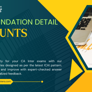 CA Foundation Accounting