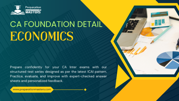 CA Foundation Economics