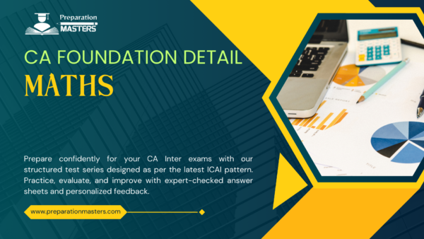 CA Foundation Maths