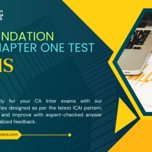 CA Foundation One Chapter One Test Maths