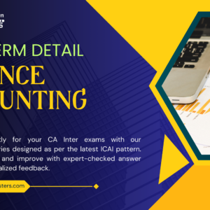 CA Intermediate Advance Accounting