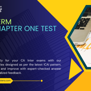 CA Intermediate One Chapter One Test Cost